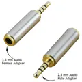 Produktbild: Ugreen Audioadapter 2.5mm Stecker zu 3.5mm Buchse Schwarz (Modell 20501)
