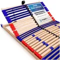 Produktbild: Lattenrost Vario Sleep Best 42®, Schlummerparadies, Kopfteil manuell verstellbar, Fußteil nicht verstellbar, aus 100% BUCHE, 10 Jahre Garantie, SCHULTERFRÄSUNG, Testsieger 140 cm x 200 cm x 7.5 cm