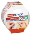Produktbild: tesa Packband Verpackungsklebeband von Hand einreißbar kristall-klar 50m x 50mm