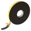 Produktbild: Lumonic 10m EPDM Dichtungsband Selbstklebend 20mm x 2mm | Moosgummi Dichtband für Fenster + Türen | Fensterdichtung, Türdichtung, Gummidichtung zum Kälteschutz