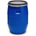 Produktbild: Garronda Regentonne 60L Plastikfass Lebensmittelfass Sauerkrautfass Hobbock Garten GD-0078, 60 l blau 60 l