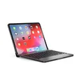 Produktbild: BRYDGE 11 Pro, Hochwertige Bluetooth Tastatur aus Aluminium für das iPad Pro 11 (2018 & 2020), deutsches Layout QWERTZ, inklusive magnetischem iPad Cover, space grau