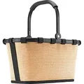 Produktbild: reisenthel carrybag XS frame raffia black - Beige