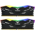 Produktbild: DDR5 32GB KIT 2x16GB PC 6000 Team T-Force Delta RGB CL30 FF7D532G6000HC30DC01 schwarz - Schwarz
