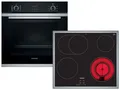 Produktbild: Siemens EQ212KD00Z Set Backofen HR214ABS0 + Glaskeramikkochfeld ET645BNA1E