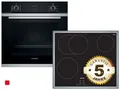 Produktbild: Siemens EQ212KD00Z Set Backofen HR214ABS0 + Glaskeramikkochfeld ET645BNA1E