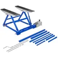 Produktbild: MSW Hydraulikheber Hebebühne 1.500 kg Kipphebebühne 1,5 T Wagenheber Mobile Werkstatt blau