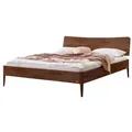 Produktbild: HASENA Massivholzbett Lounge 140 x 200 cm Holz Nussbaum