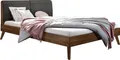 Produktbild: HASENA Bett Simone 20 Nussbaum 2023 Polsterkopfteil smoke 140x200