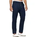 Produktbild: Indicode Leinenhose Herren Veneto Sommerhose Leinen Herrenhose leichte Sommerhose mit Kordelzug blau XL