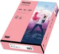 Produktbild: Inapa farbiges Druckerpapier, buntes Papier tecno Colors 120g A4 250 Blatt rosa