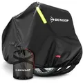 Produktbild: Dunlop Fahrradschutzhülle Fahrradgarage Rad Abdeckung bike cover XL, Premium Fahrradabdeckung Anti Rost 200x120x120 cm mit Transportbeutel schwarz 120 cm x 200 cm x 120 cm