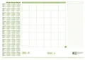 Produktbild: Ursus Green 036447000 Schreibunterlage - 525 x 375 mm, Recycling-Papier, 30 Blat
