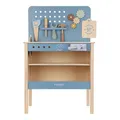 Produktbild: Little Dutch 2545 Holz Spielwerkbank mit Werkzeug - blau