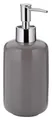 Produktbild: kela Seifenspender ISABELLA, Cashmerebraun, Silber, Keramik, H 18 cm