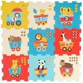 Produktbild: Bieco Puzzlematte | Spielmatte Baby | XXL Puzzle Kinder Teppiche | Krabbeldecke Baby Spielmatte Turnmatte Kinder Krabbelmatte Buchstaben Lernen Spielteppich Junge