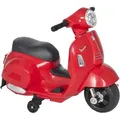 Produktbild: Homcom Vespa, Rot, Metall, 38x52x66.5 cm, unisex, Spielzeug, Kinderspielzeug, Kinderautos & Elektro-Kinderautos