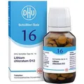Produktbild: DHU 16 Lithium chloratum D12 Tabletten