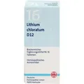 Produktbild: BIOCHEMIE DHU 16 Lithium chloratum D 12 Tabletten 200 St