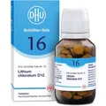 Produktbild: DHU Biochemie 16 Lithium chloratum D12