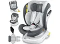 Produktbild: KIDIZ® Kindersitz Autositz Kinderautositz Baby Isofix Top Tether 360° drehbar i-Size Gruppe 0/1/2/3 ab Geburt -12 Jahre + Sonnenschutzdach Seitenschutz 5 Punkt Gurt Kopfstützenverstellung ECE R129