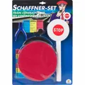 Produktbild: Speedzone Schaffner-Spielset 5-tlg. Stop Kelle Mütze Kinder Spielzeug ab 3 Jahre