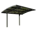 Produktbild: Canopia by Palram Carport Bausatz Arizona Breeze 5000 495 x 289 cm Einzelcarport Polycarbonat in Grau für PKW aus rostfreiem Aluminium