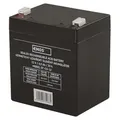 Produktbild: EMOS Wartungsfreier Bleiakku 12V, 4,5 Ah, Faston 4,7 mm, Bleiakkumulator für Notbeleuchtung, Alarmsysteme, USV-Anlagen, B9653