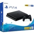 Produktbild: Sony PlayStation 4 Heimkonsole PS4 Slim 500GB - Zustand: Gut Schwarz - Schwarz