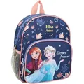 Produktbild: Frozen 2 Kinderrucksack – Mädchen Tasche mit Anna und Elsa, rosa-blaue Schultasche - Blau