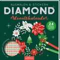 Produktbild: Diamond Adventskalender: Ausmalen & Stickern – 24 wunderschöne Motive mit Diamond Dots | 24 zauberhafte Adventsmotive zum Heraustrennen und Gestalten mit über 700 Diamant-Aufklebern