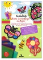 Produktbild: moses. Krabbelkäfer Bunte Sonnenfänger aus Papier – Bastelset für 20 bunte Fensterbilder, Für Kinder ab 4 Jahren, Enthält Schablonen, Transparentpapier, Pfeifenputzer und Klebefolie