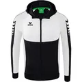 Produktbild: Erima Six Wings Trainingsjacke mit Kapuze Herren - weiß