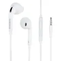 Produktbild: Samsung EO-EG920BW In Ear Kopfhörer kabelgebunden Weiß Lautstärkeregelung, Headset Handy