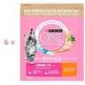 Produktbild: 6 x 750 g PURINA ONE BIFENSIS Junior Huhn (€ 8,49/kg) für Kätzchen 1-12 Monate