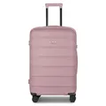 Produktbild: d & n South Dakota 4-Rollen Trolley M 66cm mit Dehnfalte #DN-1002 (rose gold)