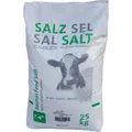 Produktbild: K+S Esco Viehsalz fein 25kg Rinder Pferde Schafe Ziegen Wild Streusalz Salz