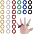 Produktbild: Akupressur Ringe Set - 30PCS Massageringe für Finger Akkupressurringe, Massage