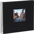 Produktbild: Goldbuch Spiralalbum Bella Vista schwarz 20x20 cm
