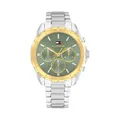 Produktbild: Tommy Hilfiger Multi Zifferblatt Quarz Uhr für Damen mit Silbernes Edelstahlarmband - 1782785