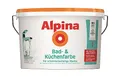 Produktbild: Alpina Bad- und Küchenfarbe in weiß matt – Anti-Schimmel Wandfarbe für Feuchträume – ergiebig, gut deckend & reinigungsfähig – 5 Liter