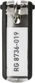 Produktbild: DURABLE 195701 - Schlüsselanhänger Key Clip, 6 Stück, schwarz