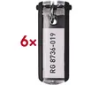 Produktbild: DURABLE Schlüsselanhänger Key Clip (6-tlg), mit Easy-Open-Mechanik