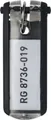 Produktbild: DURABLE Schlüsselanhänger Schlüsselanhänger Key Clip schwarz VE=6 Stück
