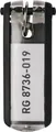 Produktbild: Schlüsselanhänger Key Clip schwarz Kunststoff DURABLE