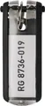 Produktbild: Durable Schlüsselanhänger Key Clip schwarz Ku. Schließzylinderzubehör