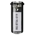 Produktbild: DURABLE Schlüsselanhänger KEY CLIP schwarz, 6 St.
