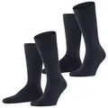 Produktbild: FALKE Socken Happy 2-Pack Socken (2-Paar) Set aus 2 Paar Baumwollstrümpfen blau 47-50