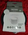 Produktbild: TWISTSHAKE, Teller m. Deckel, Plate & Lid, schwarz, neu, ovp