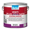 Produktbild: HERBOL Venti 3Plus Aqua Satin 2.5 LTR Hybrid-Fensterlack Alkydharzlack Weisslack